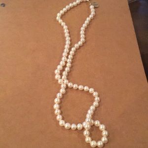 14 kt 24" inch pearls